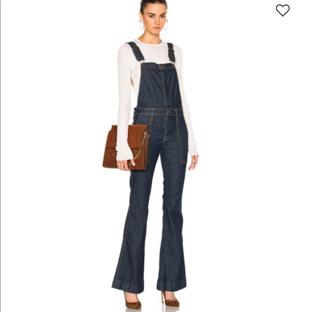 Current/Elliott Flare Overalls